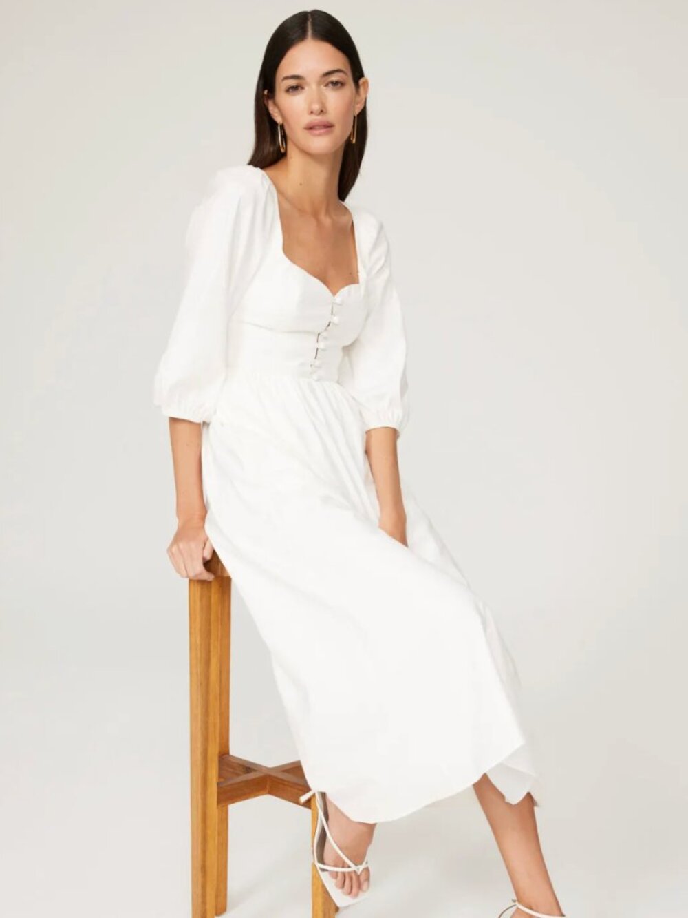 Reformation | Madden Dress in White